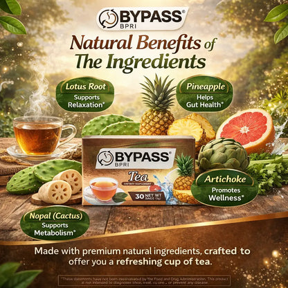 BypassBPRI Herbal Tea Bags 30 Count