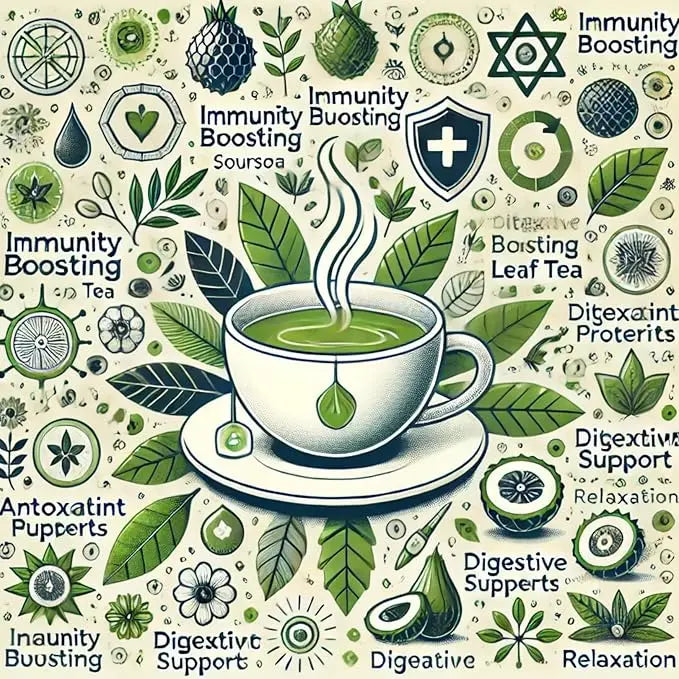 Herbalista Graviola Soursop Herbal Tea (4 oz | 350+ Leaves)