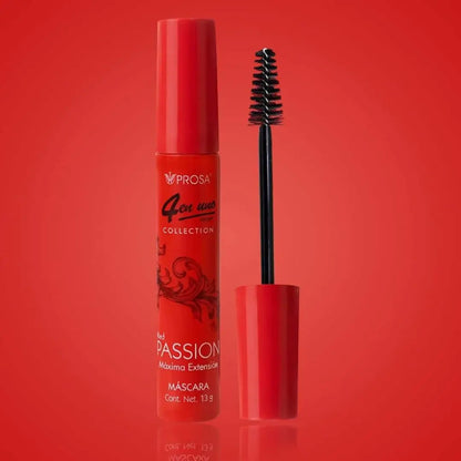 Mascara Viral Prosa Rojo Pasion 4 in 1