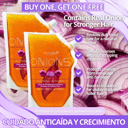 Onion Extract Shampoo 13.5oz (400ml)  – Rosemary & Horsetail
