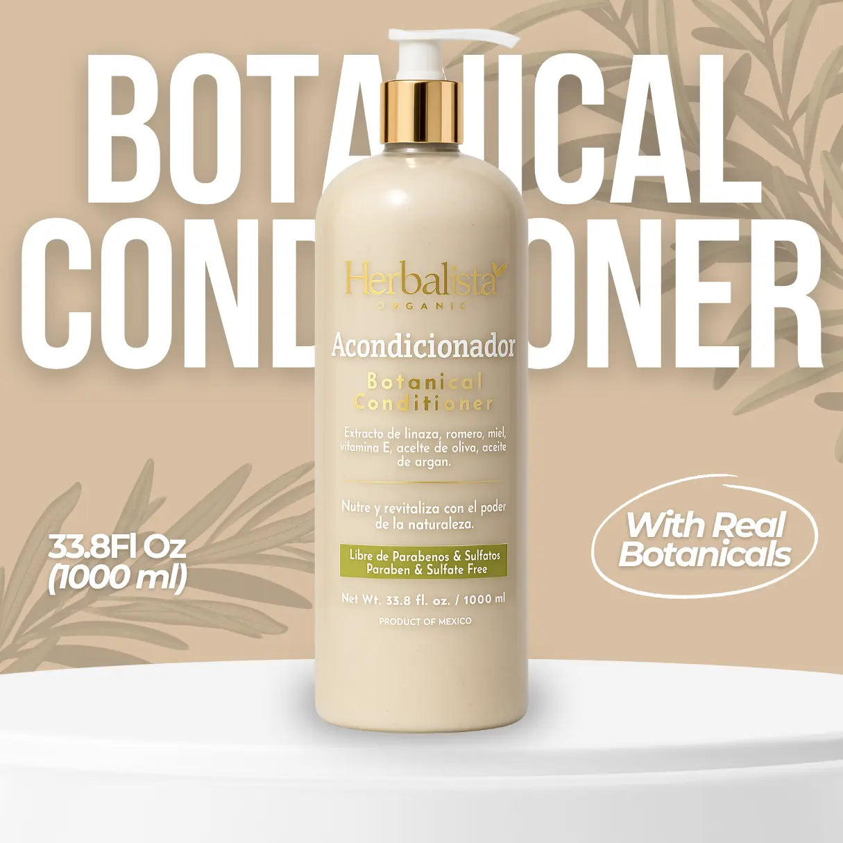 Herbalista Herbal Conditioner / Acondicionador 1000ml (33.8 fl.oz)