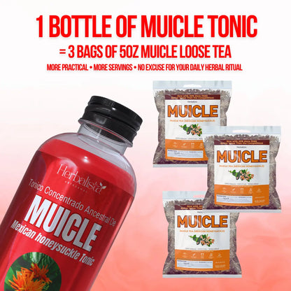Muicle & Palo Azul Herbal Tonic Bundle (2 Pack) – 16.9 fl oz
