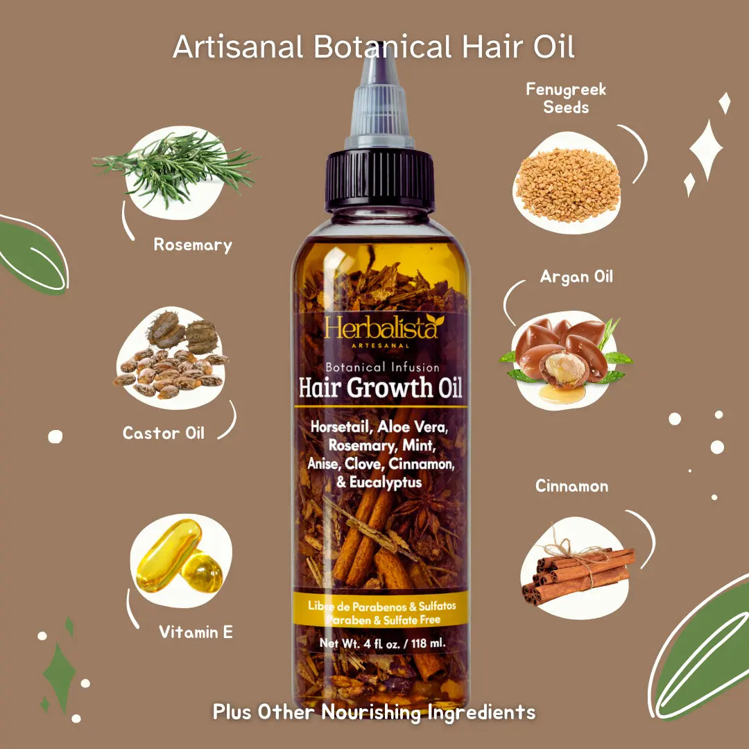 Herbalista Maximum Strength Hair Growth Oil 118ml (4 fl oz)