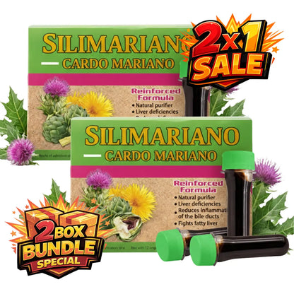 Silimariano Milk Thistle Vitamin Shots 2 Boxes