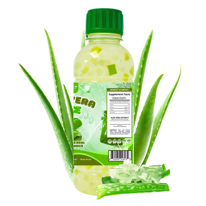 Herbalista Aloe Vera Juice with Real Aloe Chunks 32oz (980ml)