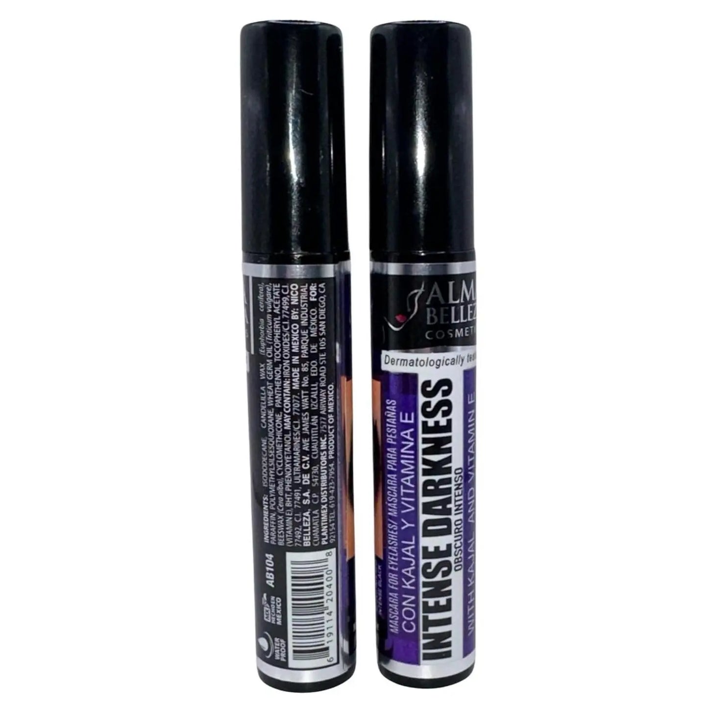 Intense Darkness Mascara with Kajal & Vitamin E 2-Pack 13g