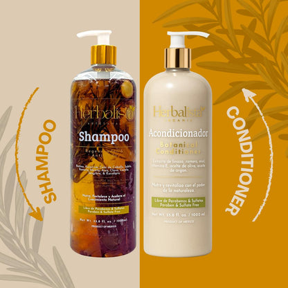 Herbalista Shampoo & Conditioner Set 1000ml (33.8 fl oz)