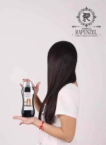 New Curves Kit - 3 in 1 Formula Rapunzel Bundle | r Herbal Shampoo (16.9oz) + Ampolleta Capilar + Strawberry Shampoo (16.9oz)