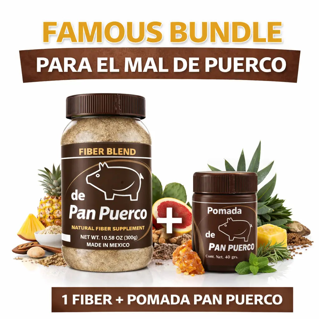 Pan Puerco Fiber & Balm Bundle