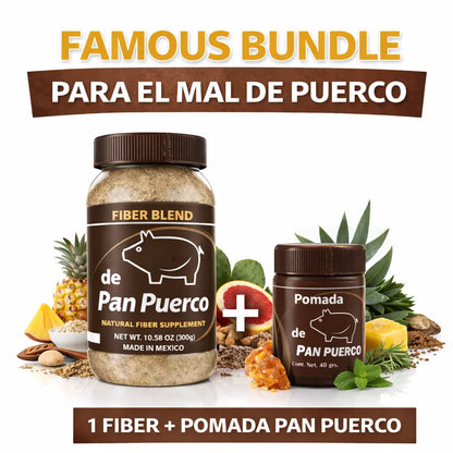 Pan Puerco Fiber & Balm Bundle