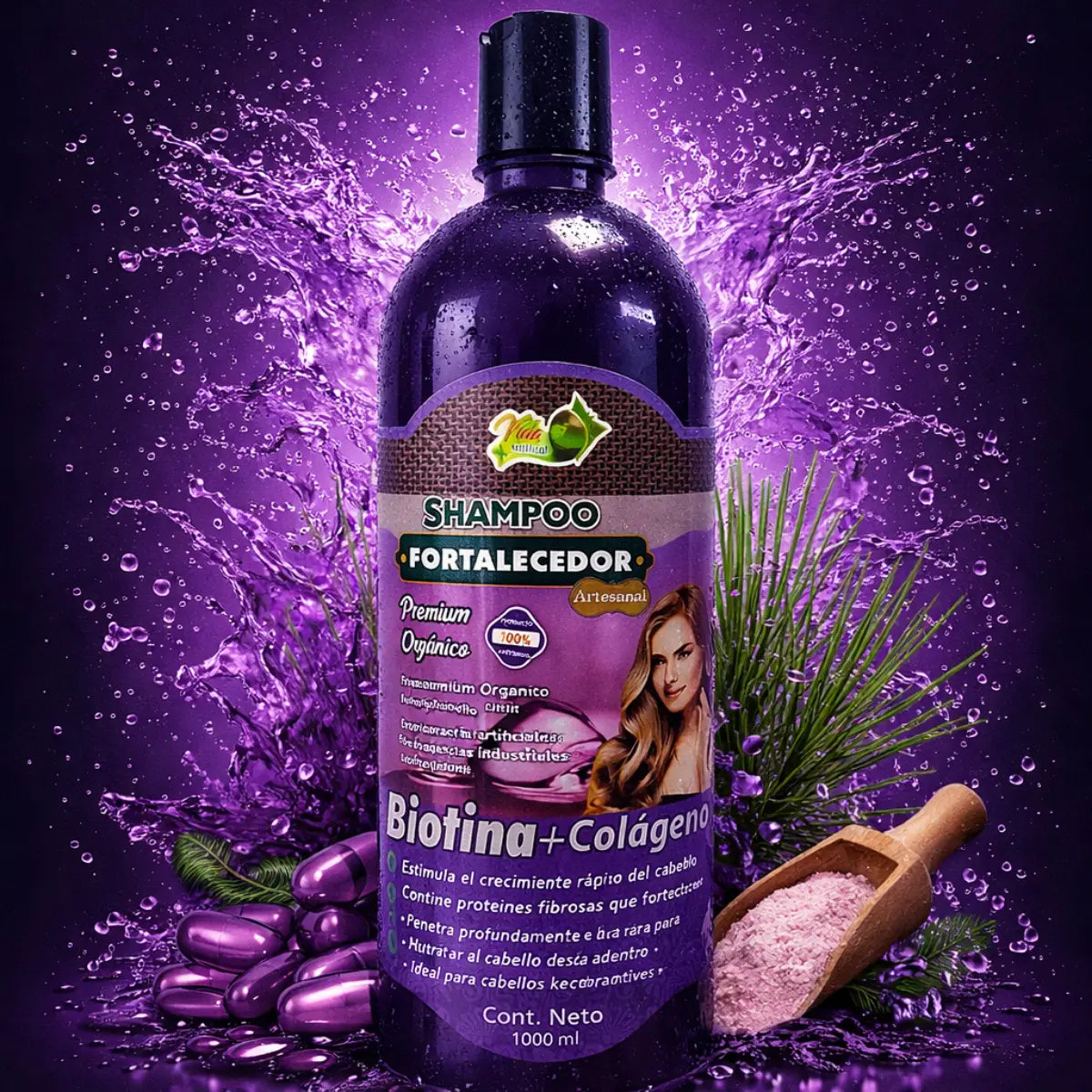 Biotin & Collagen Strengthening Shampoo 1L (33.9 fl oz)