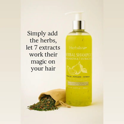 Herbalista Bergamot Herbal Shampoo 1000ml