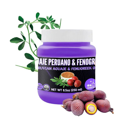 Peruvian Aguaje & Fenugreek Gel 250g (8.8oz) with Seeds