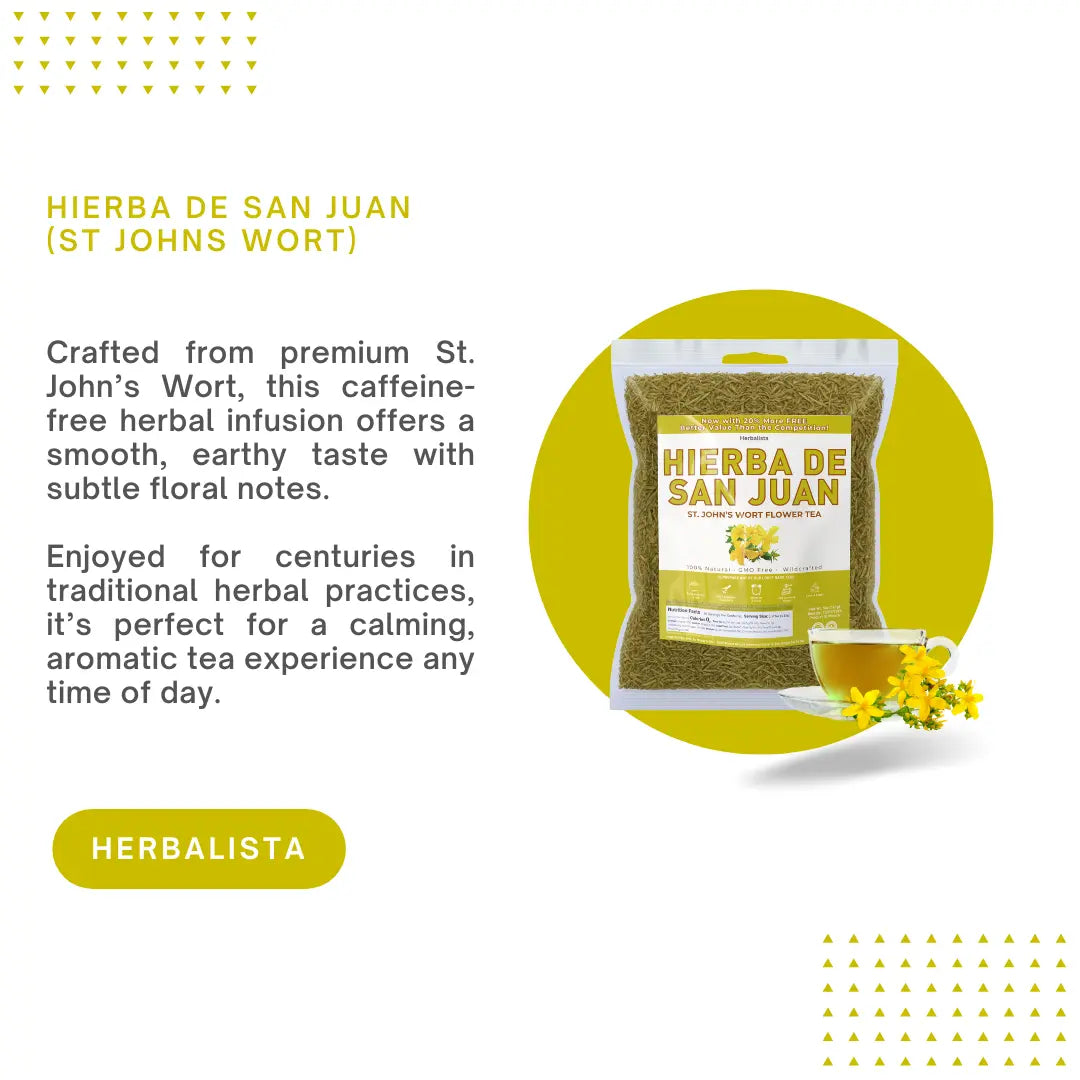 Herbalista St. John's Wort Flower Tea 5oz (141g)
