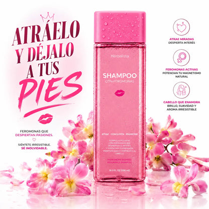 Herbalista Shampoo Con Feromonas For Women, 16.9 Fl Oz (500ml)