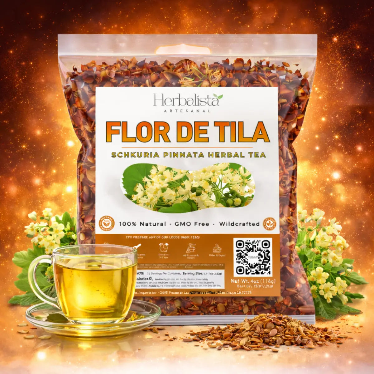 Tila Seca Herbal Tea (Hanan Linden) 4oz (113g)