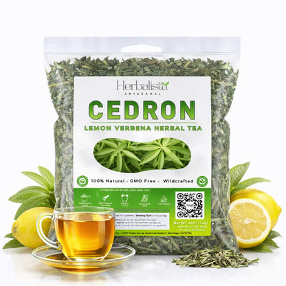 Lemon Verbena (Cedrón) Tea 4oz – Loose Leaf