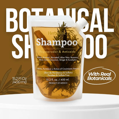 [Buy 1 Get 1 Free] Herbalista Herbal Shampoo 400ml (15.2 fl oz)