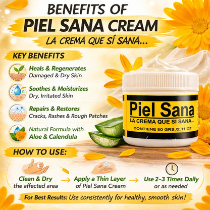Piel Sana Repair Cream 60g (2.11oz)