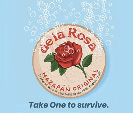 DE LA ROSA Mazapan (2 PACK) 30 Piezas 480 gr. | (Peanut Paste Candy Marzipan Style)