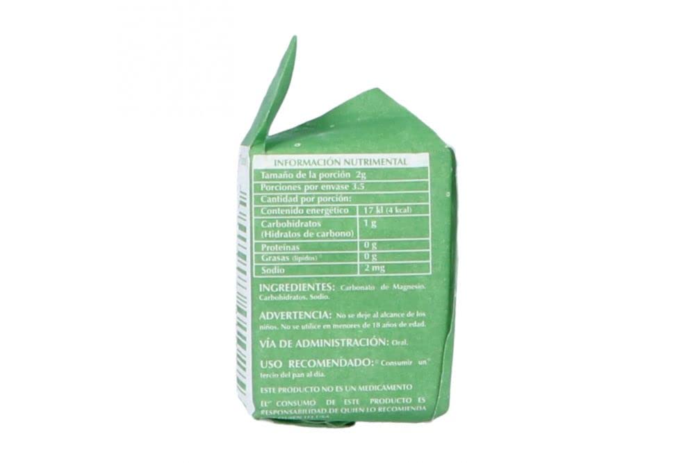 3 Cubitos De Carbonato De Magnecio