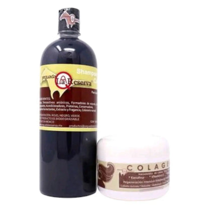 Yeguada Colageno & Caballo Negro Shampoo Bundle 1L