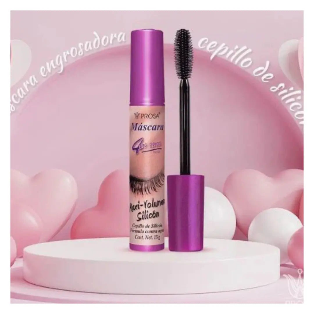 Prosa 4-in-1 Maxi Volume Mascara with Silicon Brush