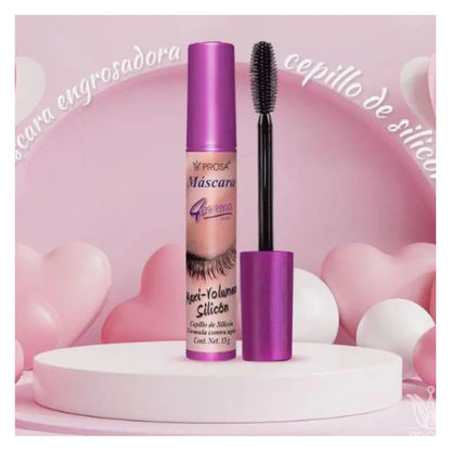Prosa 4-in-1 Maxi Volume Mascara with Silicon Brush