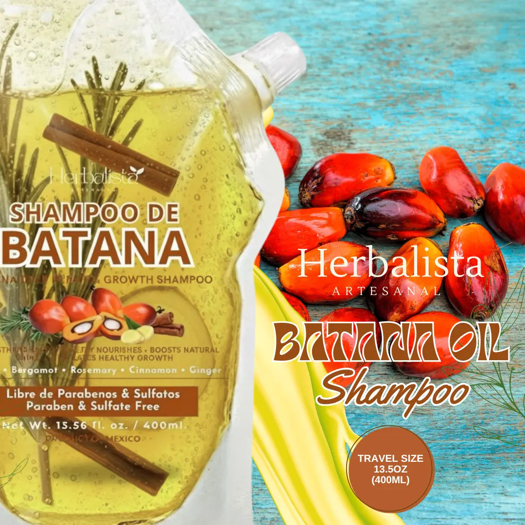 Herbalista Batana Oil Herbal Shampoo 400ml (13.5 fl oz)