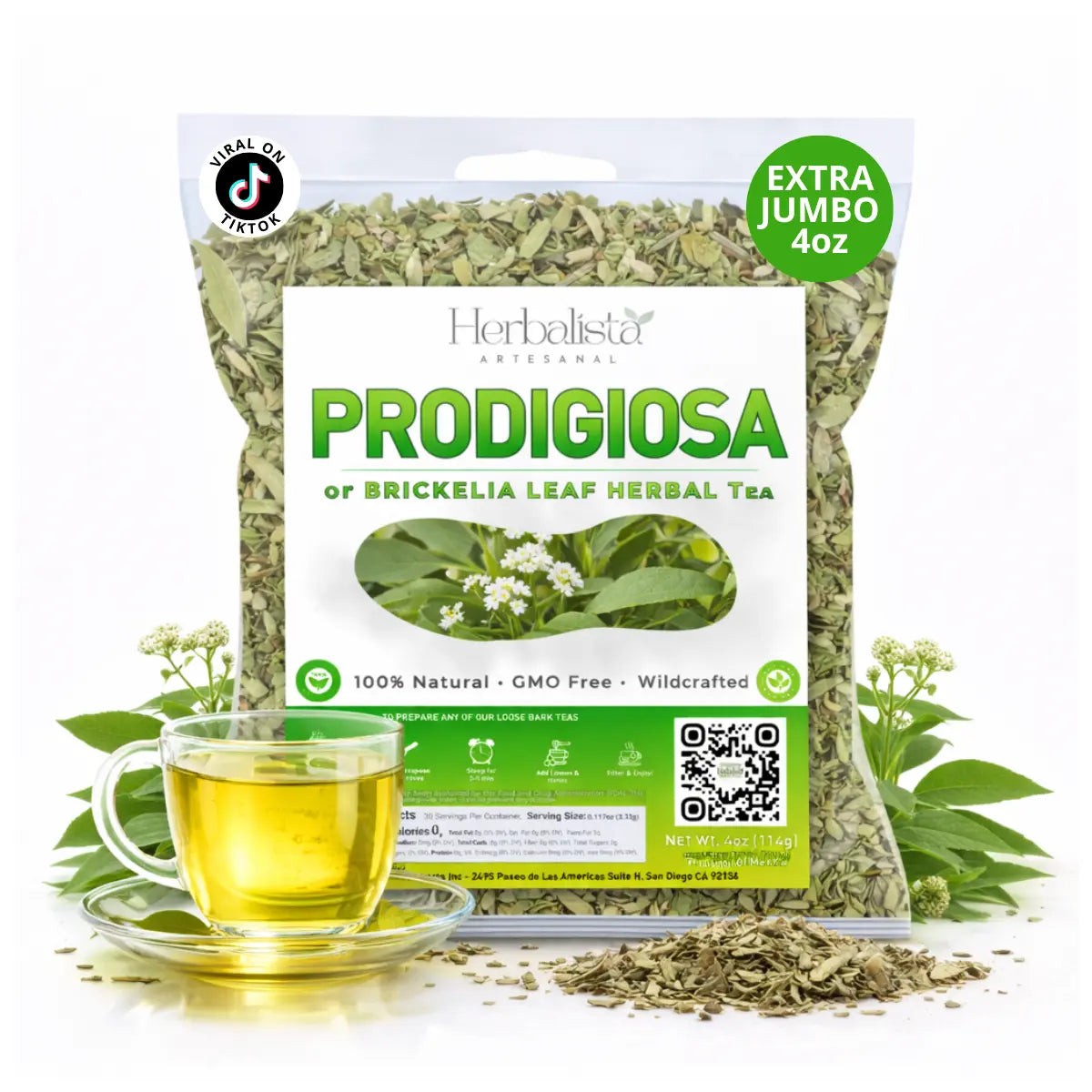 Prodigiosa Herbal Tea 4oz (113 g)
