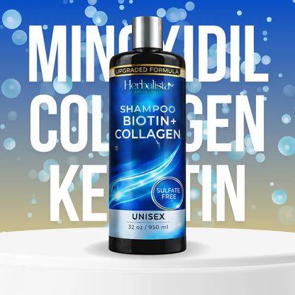 Herbalista Minoxidil Keratin Collagen Hair Care Set