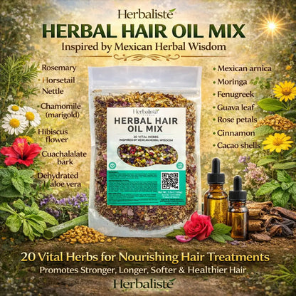 Herbalista Herbal Hair Oil Mix 3.5oz (100g)