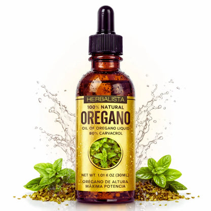 Aceite de Orégano 30ml (1.01oz) – 80% Carvacrol