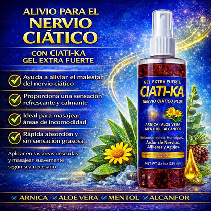 CIATI-KA Arnica Aloe Vera Massage Gel & Oil Set