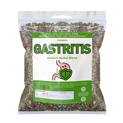 Herbalista Gastritis-BYE Herbal Compound Tea 5oz (141g)