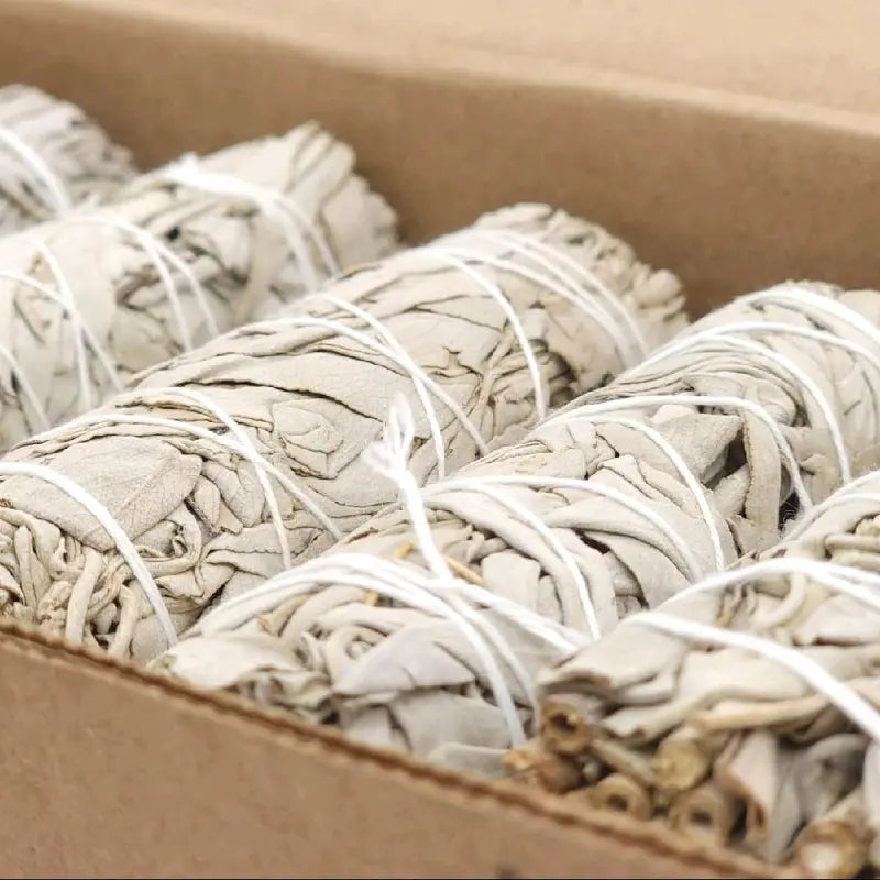 Wholesale 20 Pack White Sage Smudge Sticks 4 Inch