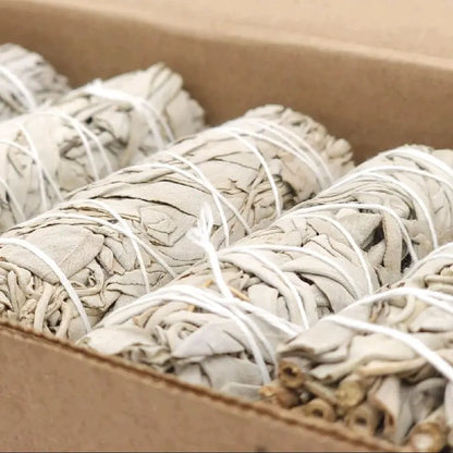 Wholesale 20 Pack White Sage Smudge Sticks 4 Inch