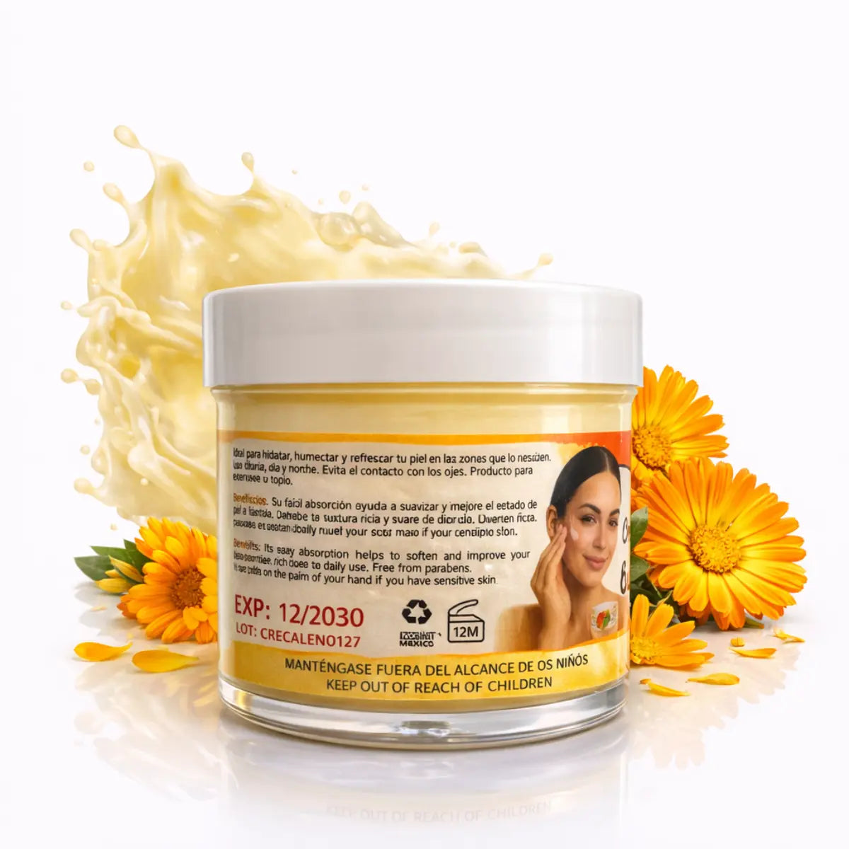 Calendula & Aloe Natural Facial Cream 60g