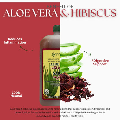 PROSA Aloe Jamaica & Hibiscus 33.8oz