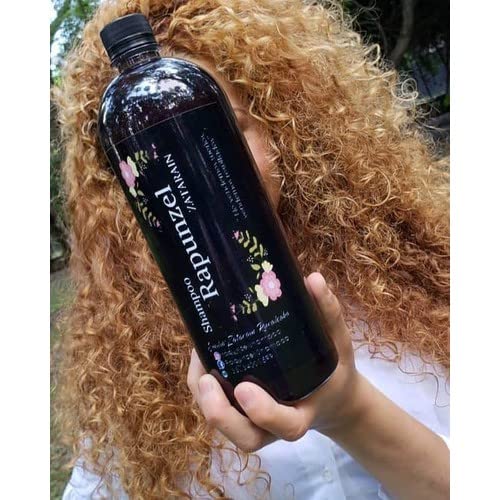 Formula Rapunzel Zatarain Shampoo 1Lt (33.81 Fl Oz) 100% Natural, Eliminates Frizz | Argan, Coconut Extract. Genuine!