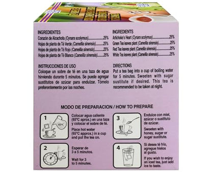 GN+Vida Alcachofivida Artichoke Tea 30 Tea Bags