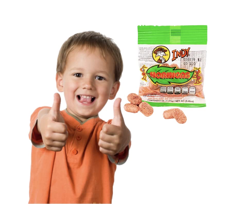 Indy Hormigas Watermelon Flavor Candies with Bittersweet and Spicy Powder