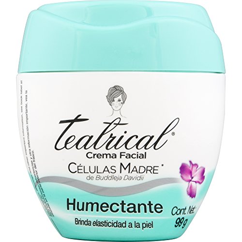 TEATRICAL Facial Moisturizer with Buddleja Davidii Stem Cells, 3.5 Ounces,Floral