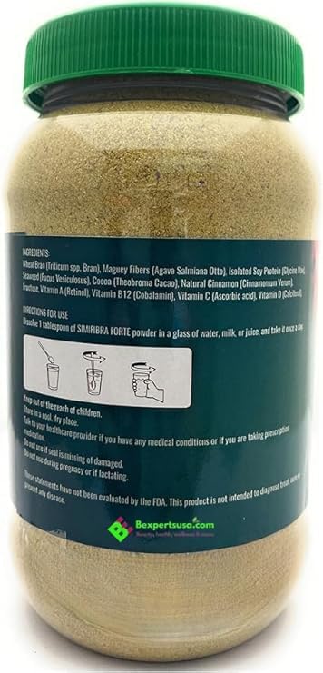Simifibra Forte (300g) Supplemento Alimenticio- Polvo para preparar bebida con fibra