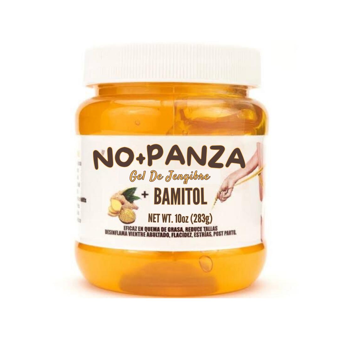 Viral Gel Reforzado de Jengibre No+Panza - NO+PANZA Ginger Gel + Bamitol, 8.8 Ounce (Pack of 1) - Grapefruit, Aloe, Passionfruit - Para Fajas & Workout