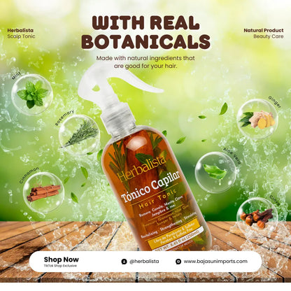 Herbal Hair Care Bundle 500ml (16.9 fl oz) 3 Piece Set