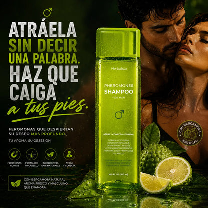 Herbalista Feromonas Bergamot Shampoo for Men 500ml
