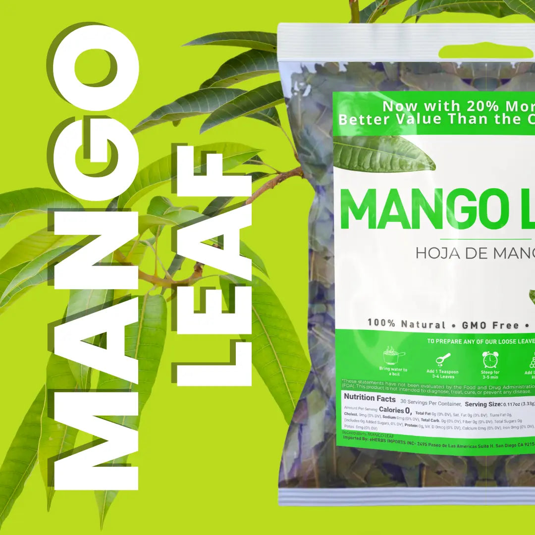 Wildcrafted Mango Leaf Tea (Hoja de Mango) 5oz