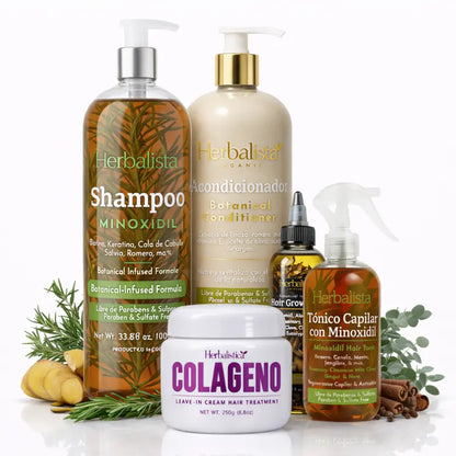 Herbalista Ultimate Minoxidil Hair Care Bundle