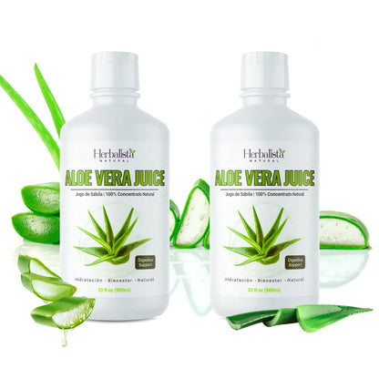 Herbalista Aloe Vera Juice Bundle 2 x 32oz (960ml)